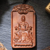 雷擊棗木文昌帝君吊墜