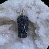 墨西哥黑陨原石吊坠