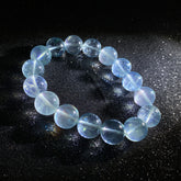 圣塔多色海蓝宝手串