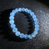 猫眼海蓝宝手串