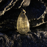 利比亚原石吊坠