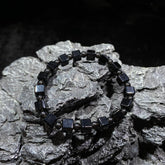 墨西哥陨玻璃魔方方糖手串