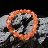 火凤凰鸩羽圆珠手串SS级