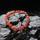 牛血鸩羽圆珠手串A级