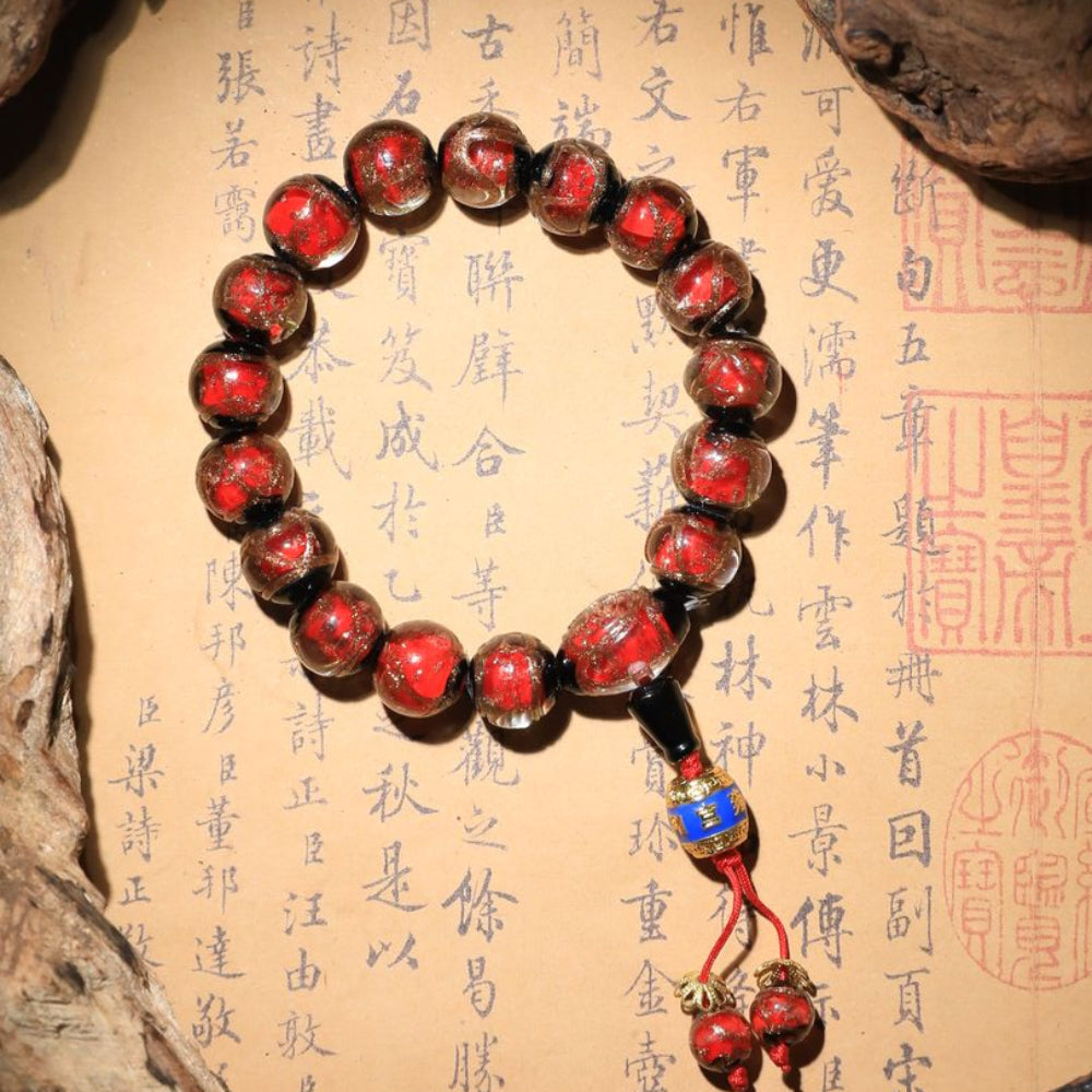 茅山上清香灰手串（紅）