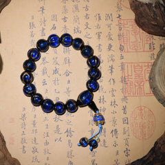 茅山上清香灰手串（藍）