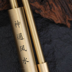 茅山上清銅A形尋龍尺